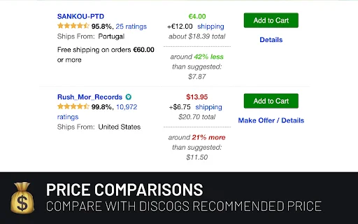 Download Discogs Enhancer Terbaru – Kelola Koleksi Vinyl Anda - Screenshot 3