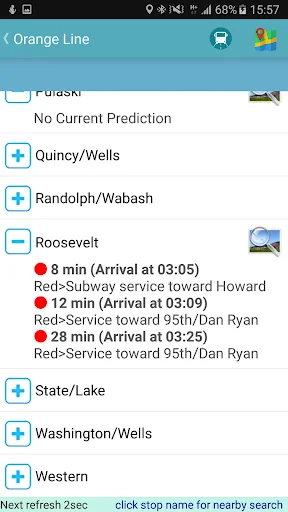 Download Chicago Bus Tracker Terbaru – Lacak Bus & Kereta Gratis - Screenshot 10