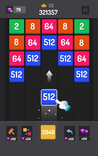Download Number Games – 2048 Blocks Terbaru – Game Asah Otak Gratis - Screenshot 17