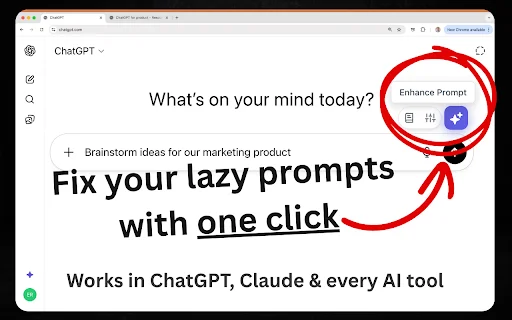 PromptSloth: Optimalkan Prompt ChatGPT & Claude Anda – Gratis - Screenshot 1