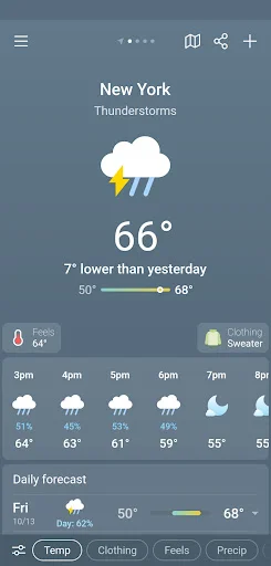 Download Weather & Clima Terbaru – Aplikasi Cuaca Akurat Gratis - Screenshot 10