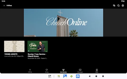 Unduh Aplikasi VVFirst Terbaru – Tetap Terhubung dengan Gereja - Screenshot 11
