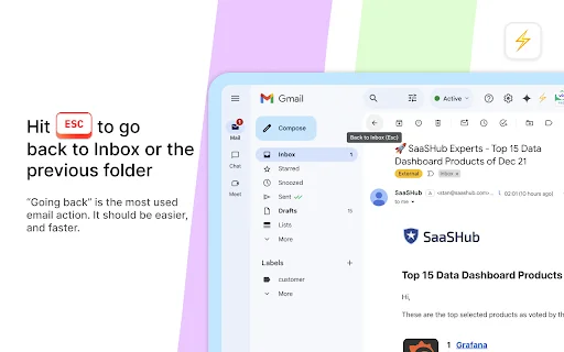 Download CMDK Gmail: Percepat Alur Kerja Email Anda Sekarang - Screenshot 3